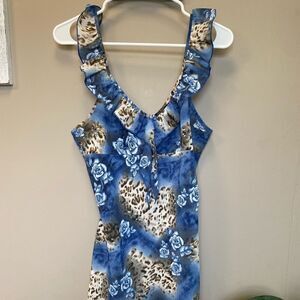 Winlar Women’s Sheer Slip Dress